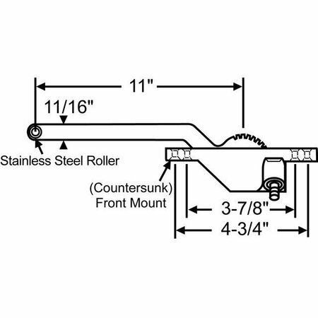 STRYBUC Single Arm Casement Operator 36-223-8
